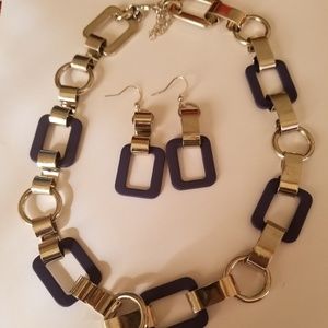 Necklace and earring set